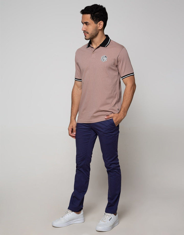 Nevada Short Sleeve Polo With Print