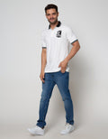 Nevada Short Sleeve Polo Shirt Basic With Print