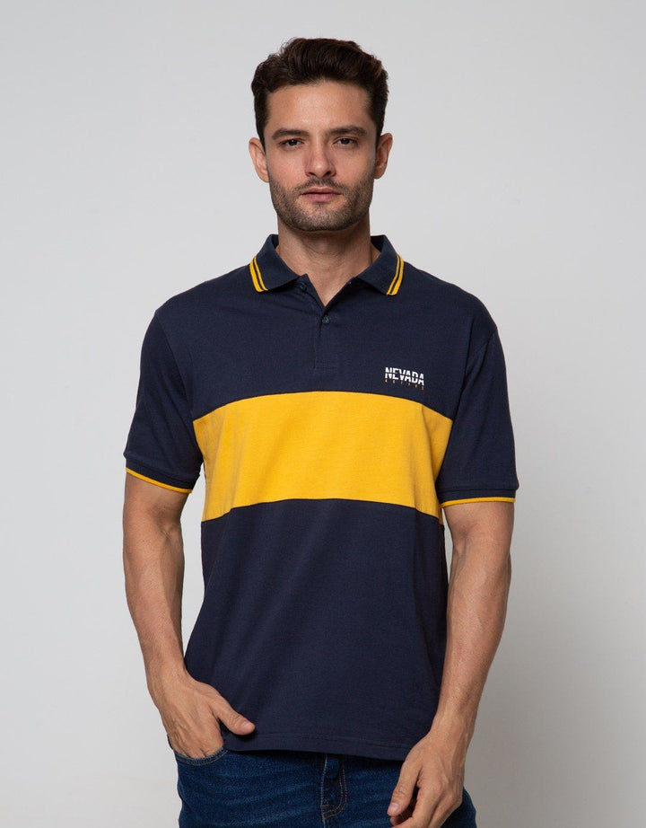 Nevada Short Sleeve Polo Shirt With Print