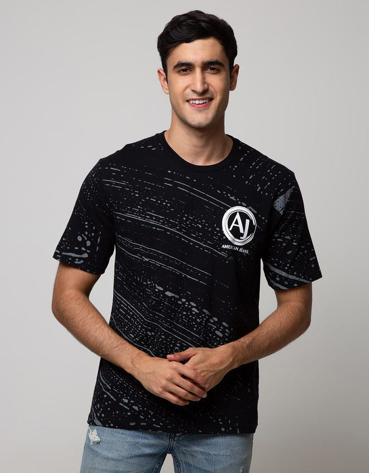 American Jeans Short Sleeve T-Shirt Full Print