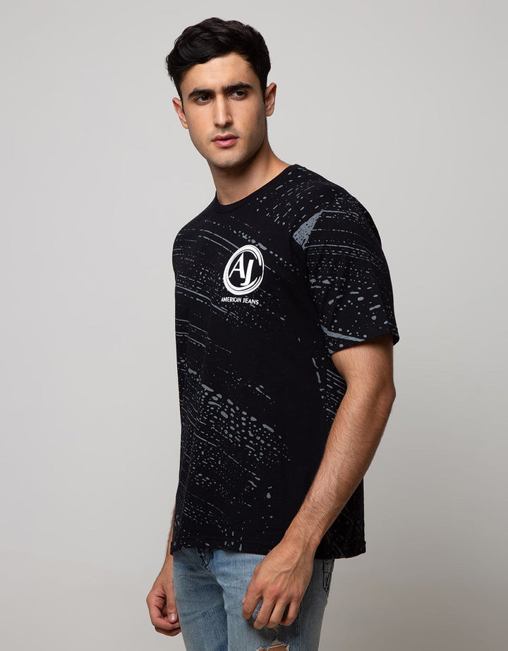 American Jeans Short Sleeve T-Shirt Full Print