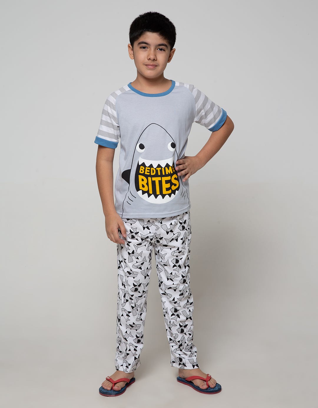 Boboo Kids Pajamas Short Shirts Bedtime Bites