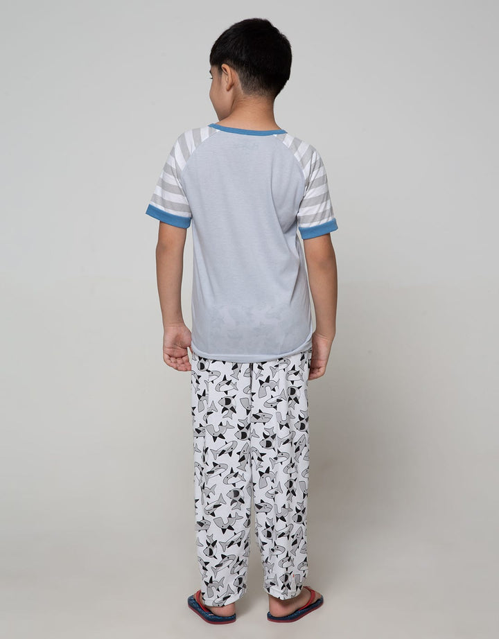 Boboo Kids Pajamas Short Shirts Bedtime Bites