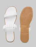 Details Slipper Sandals Ruched