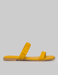 Details Slipper Sandals Ruched