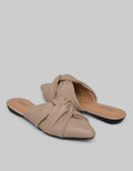 MULE SANDALS PLEATED