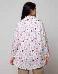Disney Long Sleeve Shirt Dlish Full Print Oversized