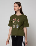 Disney Bambi N Friends  Short Sleeve T-Shirt Tee