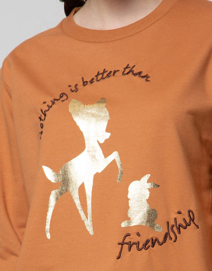 Disney Bambi Foil Sweatshirt