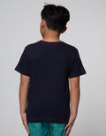 Little M Short Sleeve T-Shirt Dino Cucuk Whats Up Laken Bordir