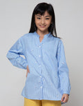 Nevada Long Sleeve Shirt Full Print Stripe And Flower