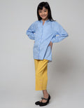 Nevada Long Sleeve Shirt Full Print Stripe And Flower