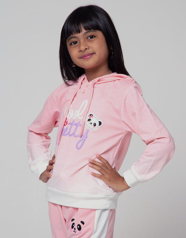 Little M Sweatshirt Hoodie Tie Dye Cool Pretty Panda