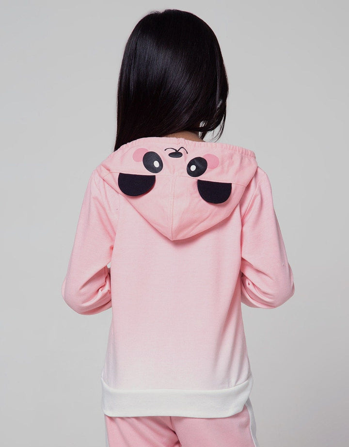 Little M Sweatshirt Hoodie Tie Dye Cool Pretty Panda
