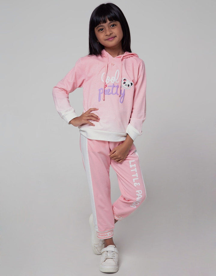 Little M Sweatshirt Hoodie Tie Dye Cool Pretty Panda