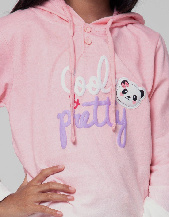 Little M Sweatshirt Hoodie Tie Dye Cool Pretty Panda