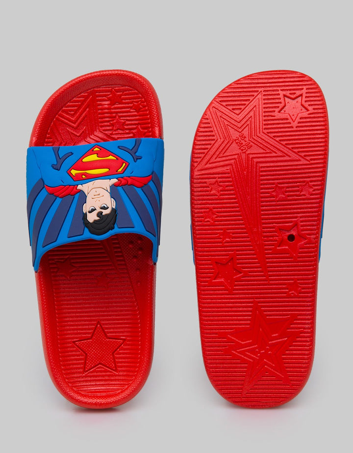 Character Slipper Sandals Superman