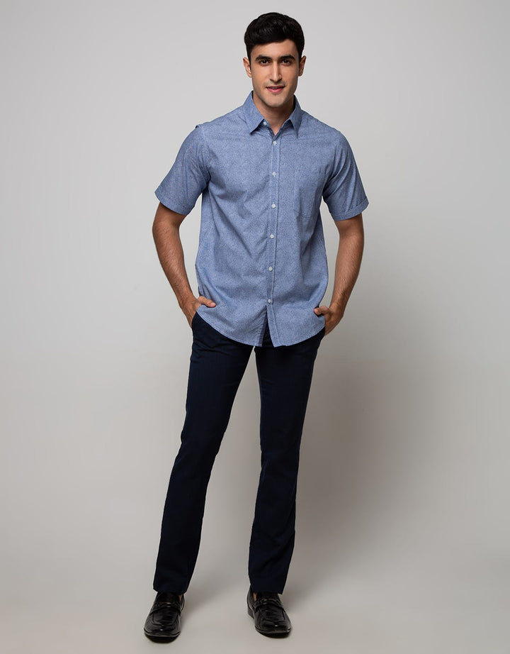 SS SHIRT WOVEN PRINT