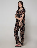 St. Yves Setelan Pyjama Bone Leaves