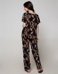 St. Yves Setelan Pyjama Bone Leaves