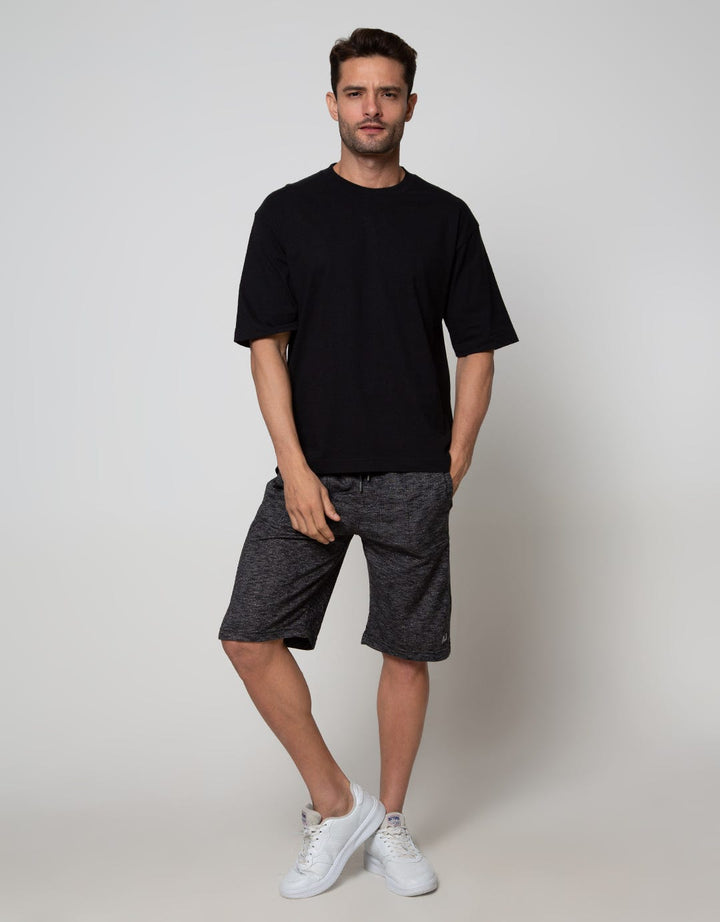 American Jeans Short Pants Drawstring Texture