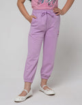 Little M Jogger Knit Basic Embroidered Bunny