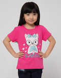 Little M Short Sleeve T-Shirt Cat Glasses