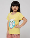 Little M Short Sleeve T-Shirt Cat Scooter