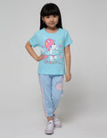 Little M Short Sleeve T-Shirt Unicorn Surfing