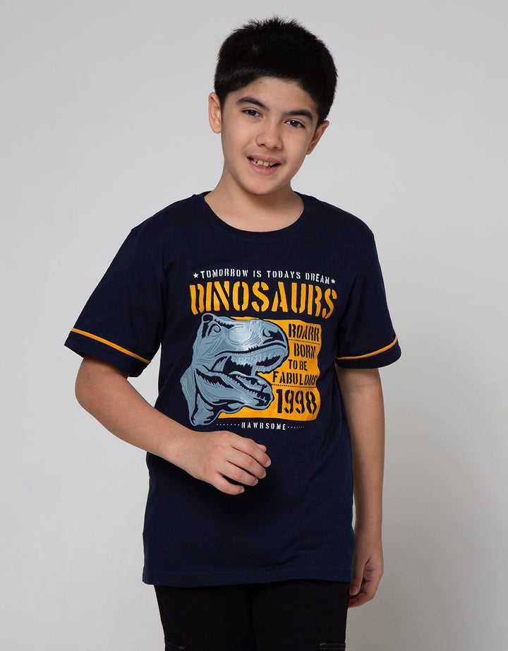 Aero Short Sleeve T-Shirt Silicone Metallic Embosse