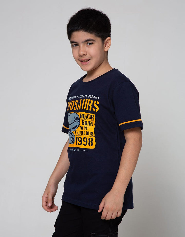 Aero Short Sleeve T-Shirt Silicone Metallic Embosse