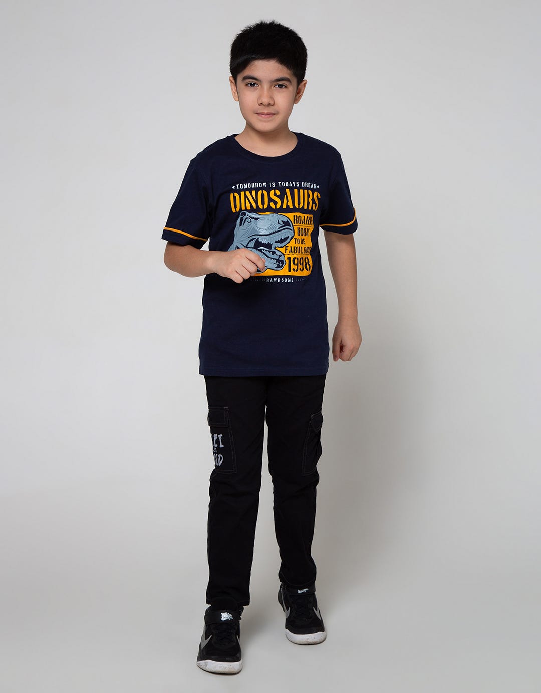 Aero Short Sleeve T-Shirt Silicone Metallic Embosse