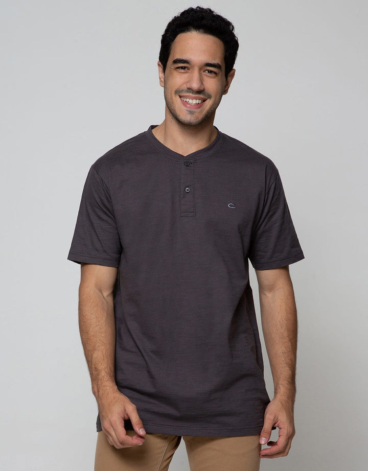 SS T-SHIRT HENLEY BA