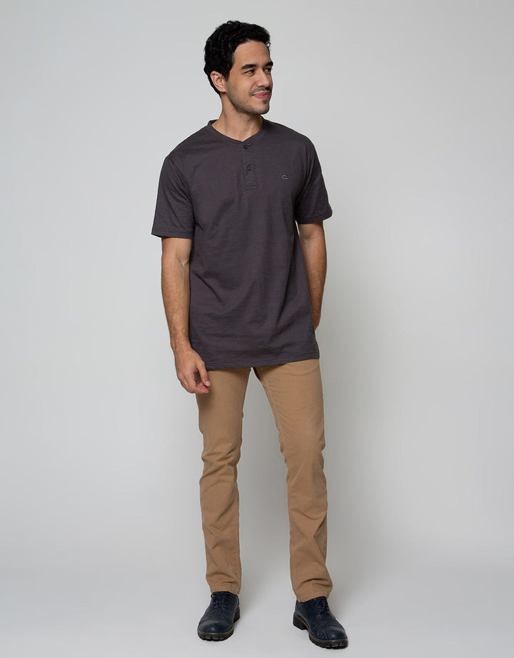 SS T-SHIRT HENLEY BA