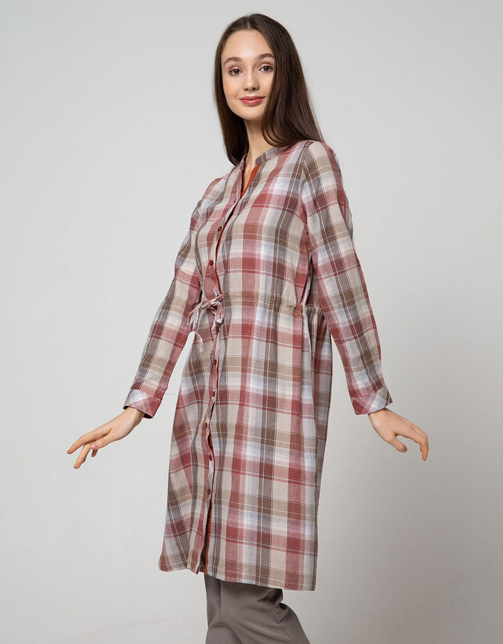 Triset Ladies Dress Check Motif