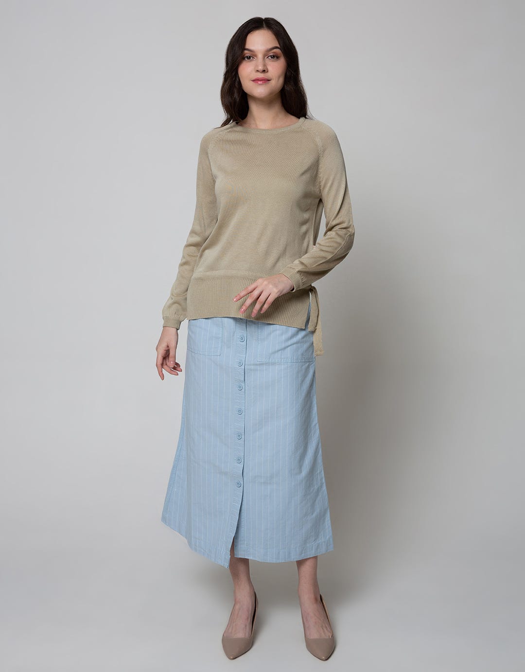 Triset Ladies Long Knitwear