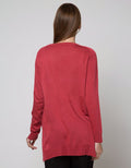 Triset Ladies Simple Long Sleeve Sweater