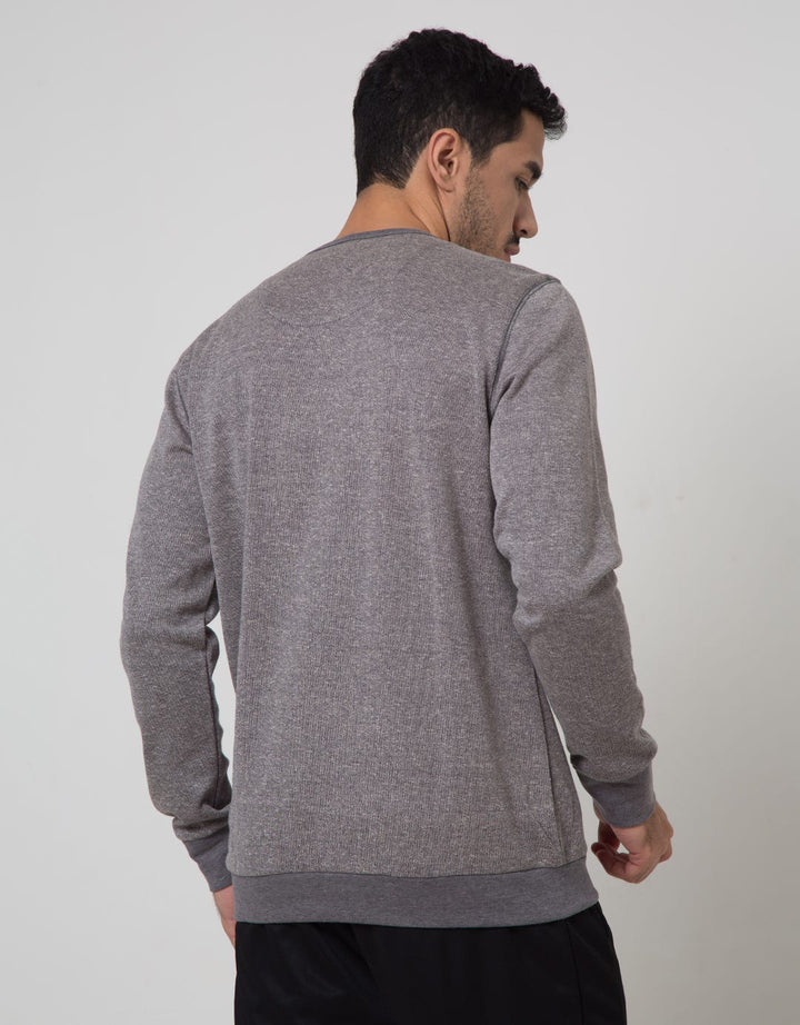 Watchout Casual Sweater Plain Pria