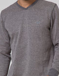 Watchout Casual Sweater Plain Pria