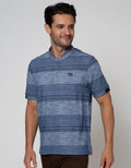 Watchout Casual Polo T-Shirt Print Stripes