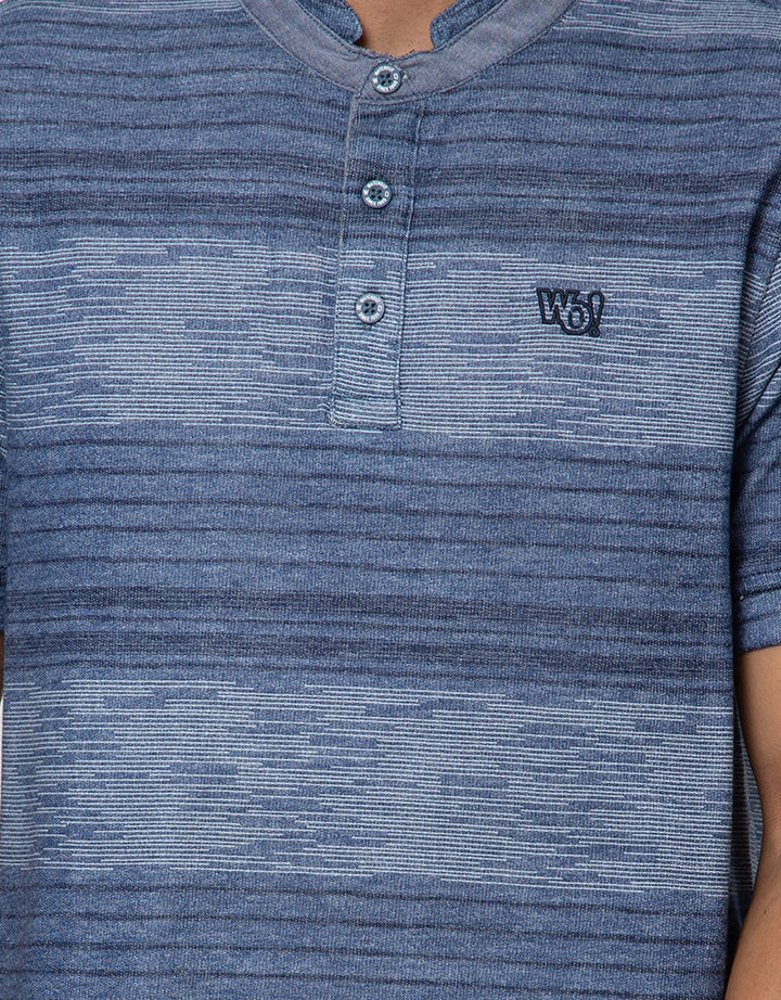 Watchout Casual Polo T-Shirt Print Stripes