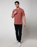 Watchout Casual Kaos Pria Detail Button Up