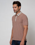 Watchout Casual Polo Shirt Print Neck