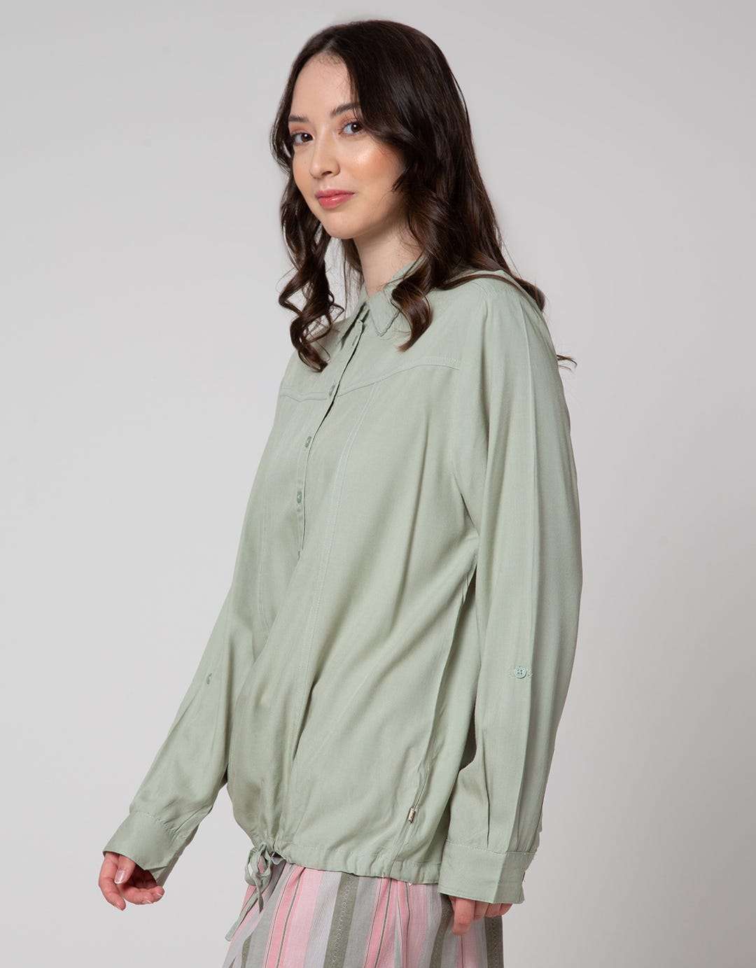Triset Ladies Drawstring Blouse