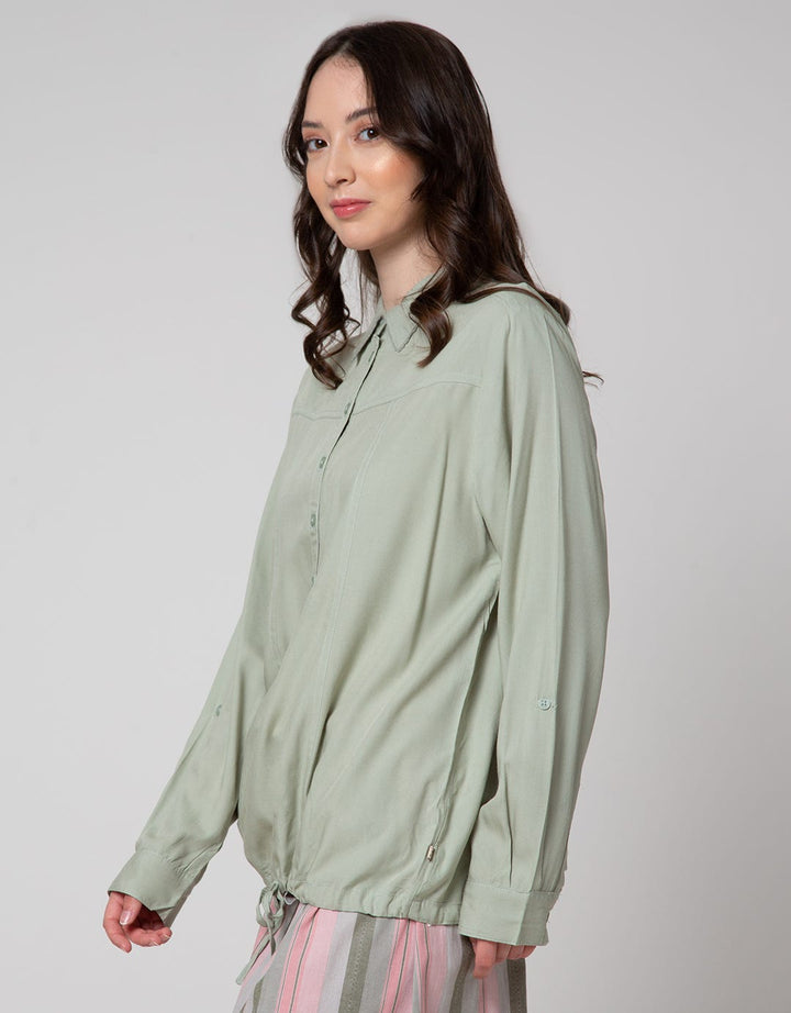 Triset Ladies Drawstring Blouse