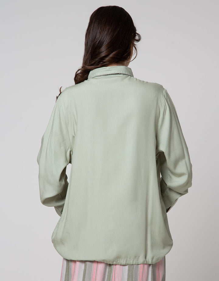 Triset Ladies Drawstring Blouse