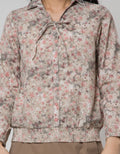 Triset Ladies Floral Print Blouse Wanita