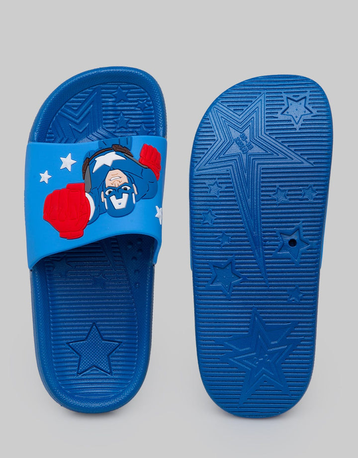 Marvel Slipper Sandals Captain America