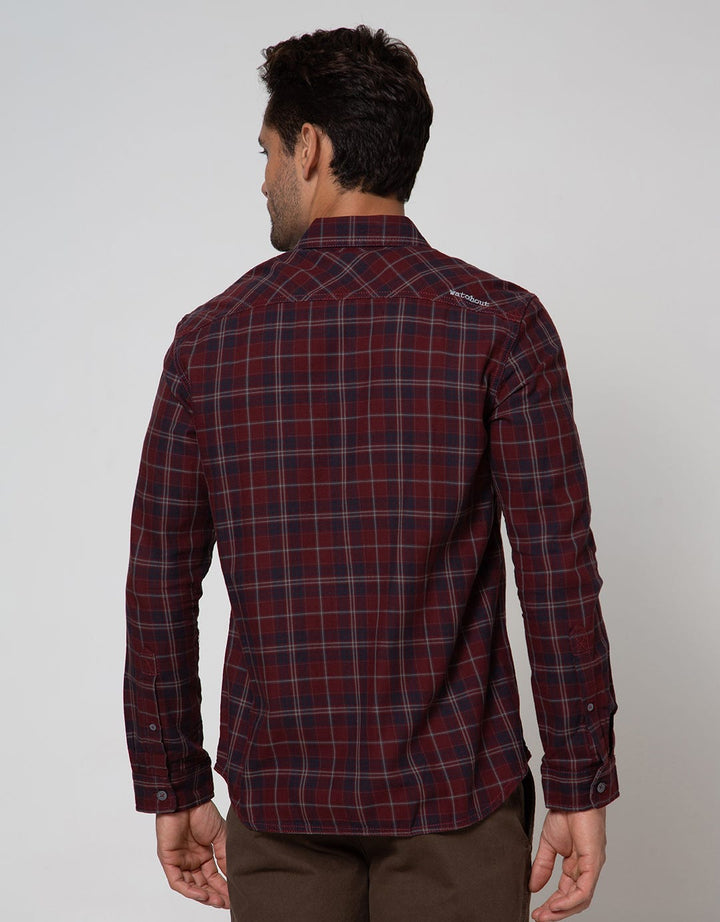 Watchout Jean's Long Sleeve Shirt Print Cubes