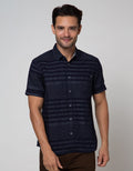 Watchout Jean's Shirt Print Stripes